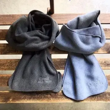 Creek 플리스 머플러 그레이