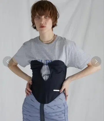 PRANK PROJECT 우스터티드 뷔스티에 Worsted Bustier