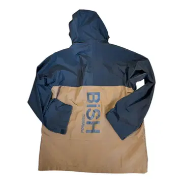 GU x BiSH 콜라보 마운틴 후드티 블랙 x 브라운