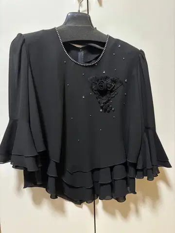 블라우스 댄스 상의