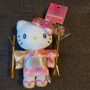 마츠켄 삼바 x 헬로키티 볼 체인 마스코트 헬로키티