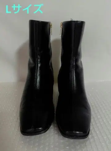 유나이티드 애로우즈 스퀘어 숏부츠 블랙 L 사이즈