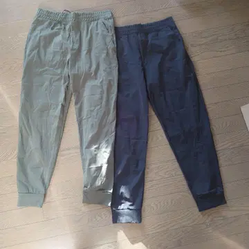 UNIQLO AIRism 팬츠 M 카키 네이비 그레이 5세트