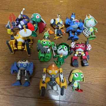 개구리 중사 케로로 건담 프라모델 캐릭터 피규어 세트 15체