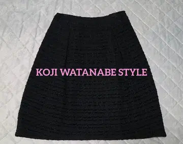 KOJI WATANABE STYLE 블랙 타이트 스커트 36
