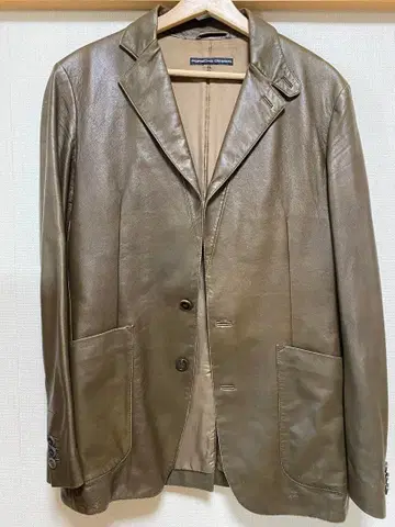 Porsche Design 가죽 블레이저 브라운