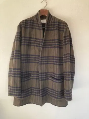 TOMORROWLAND 투모로우랜드 노카라 체크 자켓 M