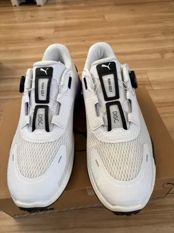 PUMA NITRO DISC 골프화 화이트/퍼플