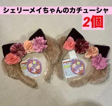 디즈니 꽃 장식 머리띠 폴스 사운드 인비테이션 2개