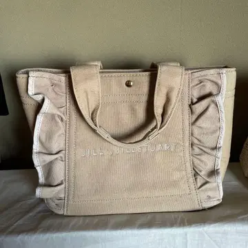 JILL by JILLSTUART 프릴 토트백 베이지