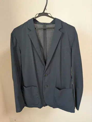 다케오 키쿠치 L 얇은 소재 자켓 네이비 여름