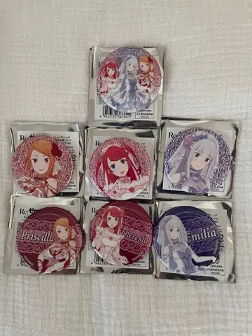 Re: 제로부터 시작하는 이세계 생활 캔뱃지 세트