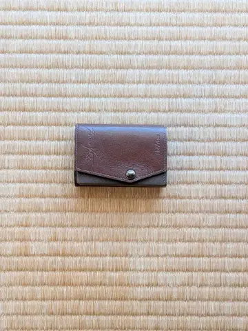 아브라사스 작은 지갑 미니 월렛 컴팩트 가죽 3단 폴더형