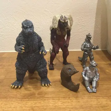 고질라 피규어 5체 세트