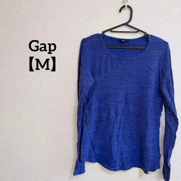 새상품급 Gap 파랑 긴팔 T셔츠 M사이즈 네이비 긴팔 갭