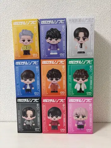 스노우 칠 소프트 비닐 Snow Man 9인 세트