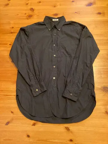 엔지니어드 가먼츠 버튼 다운 M 블랙 네펜데스