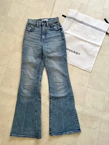 MOUSSY 플레어 데님