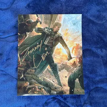 자카리 리바이 MCU 굿즈 사인 마이티 토르 판드랄