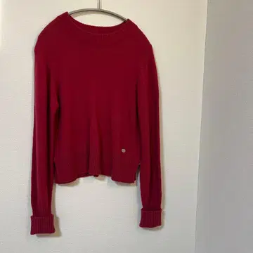 에네스베 tob 에네스베 니트 빨간색 베리 레드