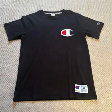 Champion 블랙 T셔츠 XL