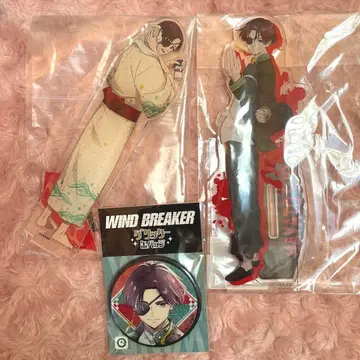 WIND BREAKER 소방준비 아크릴 스탠드 극락탕 캔뱃지