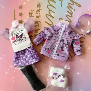 미사용 쿨한 쿠로미 리카짱 쿠로미 디자인 저지 캐주얼 스타일