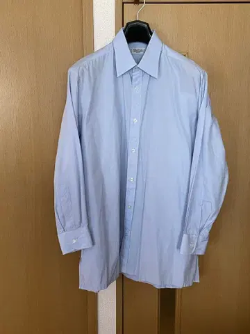 샤르베 라이트 블루 긴팔 와이셔츠