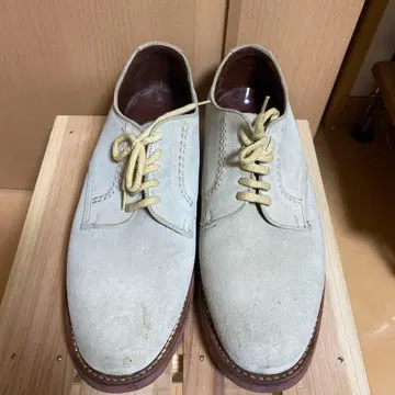 REGAL 스웨이드 화이트 백스