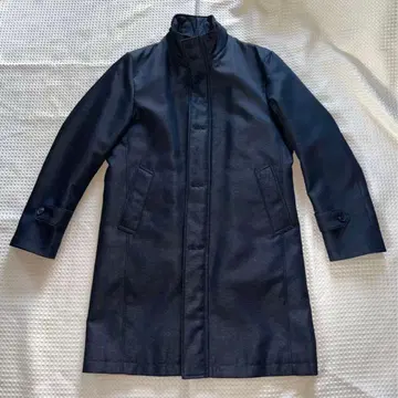 Durban 남성용 스탠드 카라 코트 S 사이즈 블랙