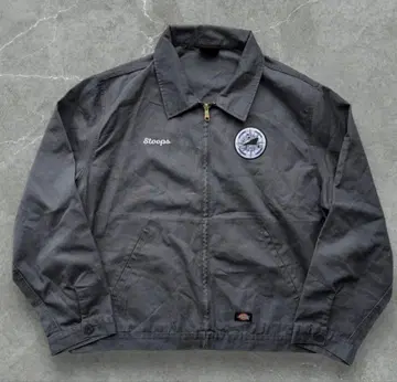 디키즈 아이젠하워 자켓 차콜 기업 로고 2XL
