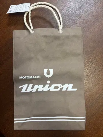 모토마치 union 에코백 그레이