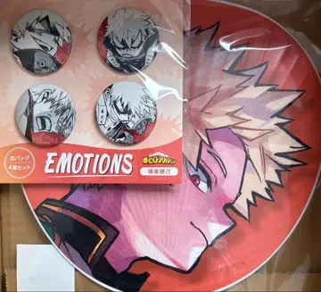 나의 히어로 아카데미아 바쿠고 부채 캔뱃지