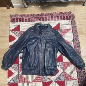 다크 블루 가죽 자켓 48