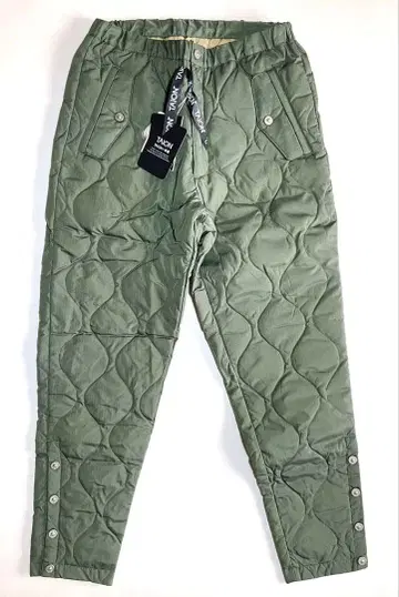 [ 택 포함 새상품 ] TAION 타이온 다운 팬츠 밀리터리 퀼팅 S