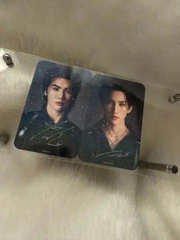 BossNoeul 카드 친필 사인 카드