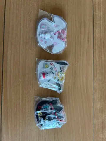 산리오 캐릭터즈 패키지 참 3개 세트