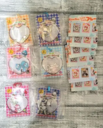 산리오 바스락 프레이크씰풍 참 마이멜로디 시나모롤 외