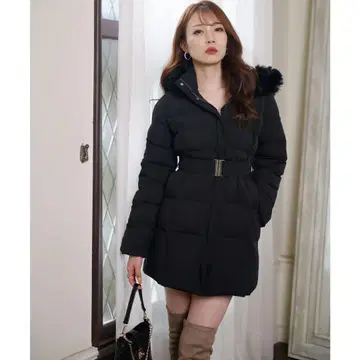 LIP SERVICE LADY LINE 충전솜 코트 다운