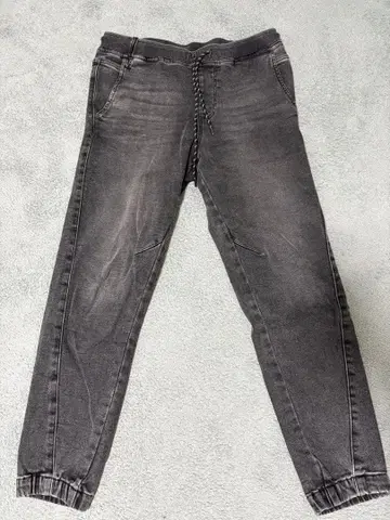 bayflow 웜 조그 데님 팬츠 속기모 스트레치 L 사이즈 새상품급