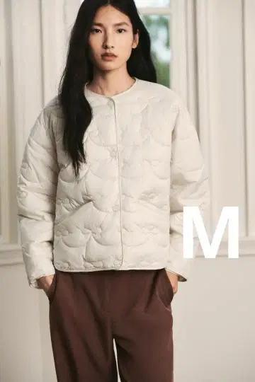 ZARA 자라 리본 퀼팅 자켓 M