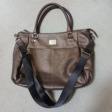 EVEX by KRIZIA 브라운 핸드백