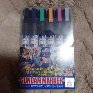 GUNDAM 메탈릭 마커 세트 2