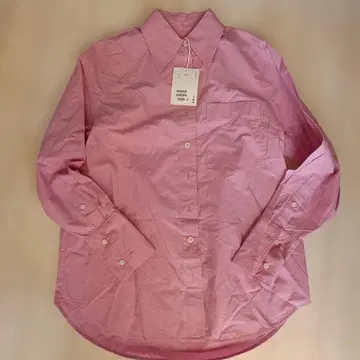 [ 새상품 ] 핑크 긴팔 셔츠 EUR 32
