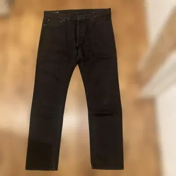 MINEDENIM 마인 데님 슈퍼 슬림 블랙 사이즈 10 W33 상당