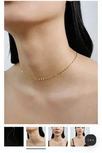 DAUGHTERSJEWELRY 미러 체인 목걸이