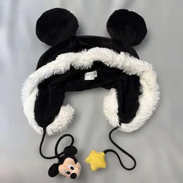 디즈니 미키마우스 귀달린 퍼 캡 레어