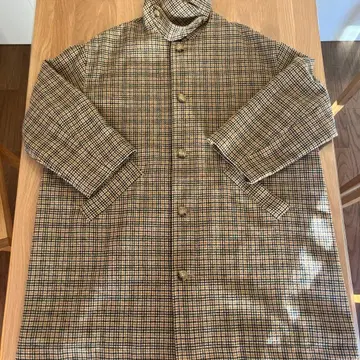 빔즈 보이 체크 코트