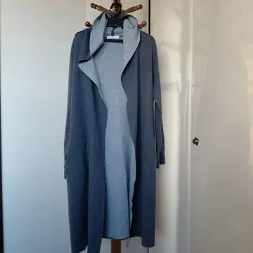 MOUSSY 그레이 롱 코트