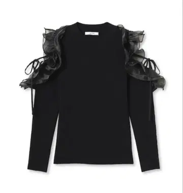 미사용 새상품 SNIDEL 스나이델 프릴 슬리브 니트 풀오버